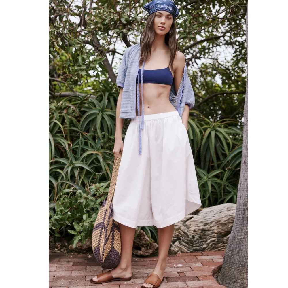 Free People White Shorts